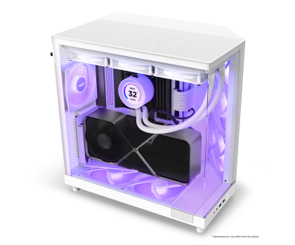 Obudowa NZXT H6 FLOW RGB White